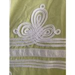 CJ Laing Women's Small Green Palm‎ Beach Tunic Resort Beach Vacation Boho Photo 3