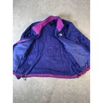 The North Face  Jacket Womens Medium Purple Pink Fleece Full Zip Outdoors flaw*** Photo 5