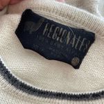 American Vintage Vintage 70s Alpaca Wool Crewneck Sweater Contrast Stitch Alpacas Sz Small Photo 2