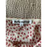 Reformation Delanie Halter Floral Mini Dress in Alma Size Large Photo 4