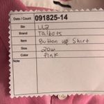 Talbots Womens Button Up Top Size 20W Preppy Office Career Business Professional Photo 12