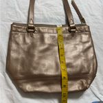 Fossil  Rose Gold Leather Shoulder and Tote Bag Photo 9