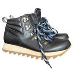 Merrell  Alpine Hiker Boots Black Faux Leather Hiking Shoes Womens 6.5 Gorpcore Photo 0