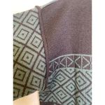 Obermeyer  Vintage Chloe Floral Embroidered Fair Isle Winter Ski Sweater EUC Sz S Photo 6