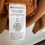 Athleta - Cattail Brown Tugga Sherpa Hoodie Sweatshirt Warm Cozy Athletic Photo 5