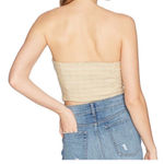 Free People  | 6 = M | Out West Plaid Corset Top Sleeveless Bando Crop Bra Photo 1