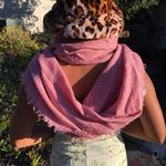 Nordstrom Pink And White Scarf Photo 3