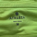 Athleta  neon yellow mini tennis skirt size M Photo 4