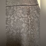 Elle  black lace overlay cropped dress pants - black - size 10 Photo 2