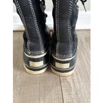 Sorel  Joan of Arc Black‎ Waterproof Winter Snow Boots NL2429-010 Womens 6 Photo 4