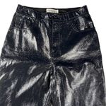Abercrombie & Fitch The 90’s Straight Ultra High Rise Faux Leather Pants Size 8 Photo 1