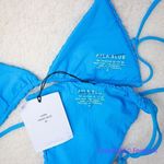 Aila Blue New Set! Free People x blue bikini, top size S, bottom size M Photo 12