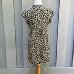 ZARA Basic Black & Yellow Print Babydoll Dress Photo 2