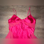 Victoria's Secret Victoria’s Secret RARE Sheer Pink Chemise Slip Dress L Photo 4