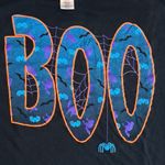 Club Bed Women’s One Size Boo Halloween Oversized‎ Tee Shirt Dress Black Goth Size L Photo 2