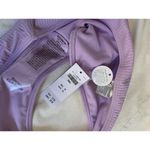 Gilly Hicks J Crew  Women Bikini Swimsuit Set Bottom Size S Top Size M Purple NEW Photo 8