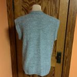 Vintage Gray Grandpa Sweater Vest Cardigan Size L Photo 7