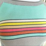 Urban Outfitters BDG Lightweight Crop Retro Style Striped Sweater M Photo 3