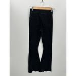 Aerie Offline Womens Black Flare Leggings Size S Textured Ribbed High Waisted Pants Photo 1