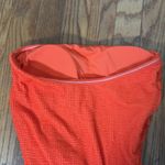 ANDIE  Kauai One Piece Swimsuit textured‎ Vermillion Orange size M NWOT Photo 5