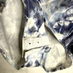 Lucky Brand blue tie dye bodysuit rainbow logo Photo 2