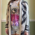 Free People Show Me Fringe Sweater Hoodie Photo 10