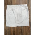 Tommy Hilfiger  White Denim Skirt Size 12 Classic Stretch Pencil Skirt Photo 1
