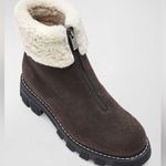 La Canadienne Abba Suede Shearling Waterproof, Brown Size 5M NEW Retail $585 Photo 13