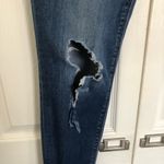 Hudson Jeans Light Blue Distressed Mid Rise Ankle Natalie Hudson Super Skinny Jeans Size 25 Photo 2