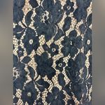 Free People  SEXY LOVE BLACK FLORAL LACE MINI DRESS - SZ 2 Photo 7