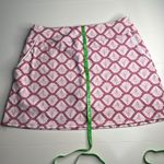 Sigrid Olsen  Pink and White A-Line Skirt Photo 1