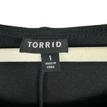 Torrid Black Lightweight Cap Sleeve Round Neck Midi T-Shirt Dress Plus Size 1X Photo 4