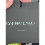 Cynthia Rowley Cascada Sleeveless Smocked Crop Top Worn Flutter Hem Size Large Photo 6