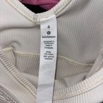 Lululemon Ribbed Crop Tank Top Photo 3