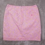 Lilly Pulitzer  Vintage Mini Skirt Glow in the Dark Firefly Women's Size 4 Golf Photo 4