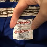 Elegant Blue Skater Skirt with White Accents Size undefined Photo 1