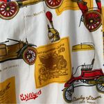 Vintage Handmade Model T Ford Stanley Old Car Pants size large Pontiac Auto Yellow Photo 1