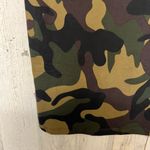 Popular 21 midi camo strapless dress size small Brown Photo 2