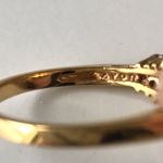 Avon RJ Gold Marquise Ring, Size 10 Photo 7