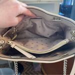 Kate Spade Jordyn medium chain handle tote bag beige with crossbody strap Photo 7