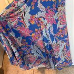 Marciano  Blue and Pink Floral Maxi Dress Photo 2