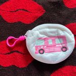 NWOT World Of Barbie Exclusive Bus Pink White Coin Purse Photo 0
