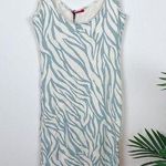 n:philanthropy Sebastian Dress in Tropical Abstract Slate Photo 0