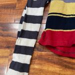 Free People Long Sleeve Multi Color Sweater Photo 4
