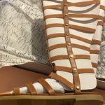 Wild Pair NIB  9 Brown tall gladiator sandals Photo 8