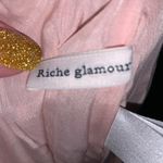 Riche Glamour pink floral ruffle side wings skirt Photo 5