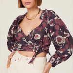 Cleobella NEW NWT  Valencia Wrap Cotton Long Sleeve Top size large women’s boho Photo 2