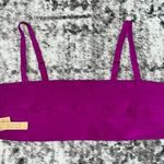 SKIMS New  Knit Swim Bandeau Bikini Top in Lollipop Photo 0