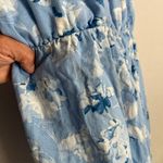 MISA Los Angeles Tilly light blue wildflower v neck romper Photo 11