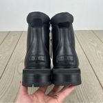 Sorel Women's Lennox Leather Lace-Up STKD WP Boots US6.5 Black / Sea Salt $190 Photo 10